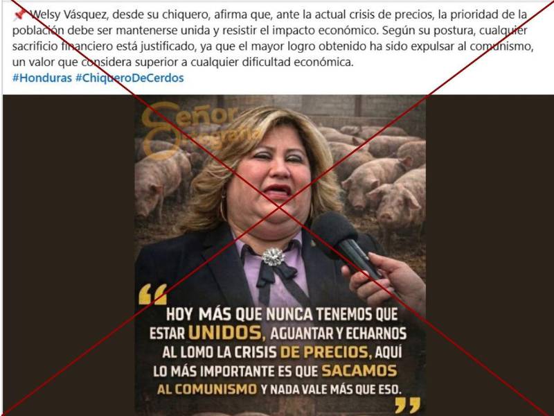 Captura de pantalla a una publicación de Facebook hecha el 6 de abril de 2026.