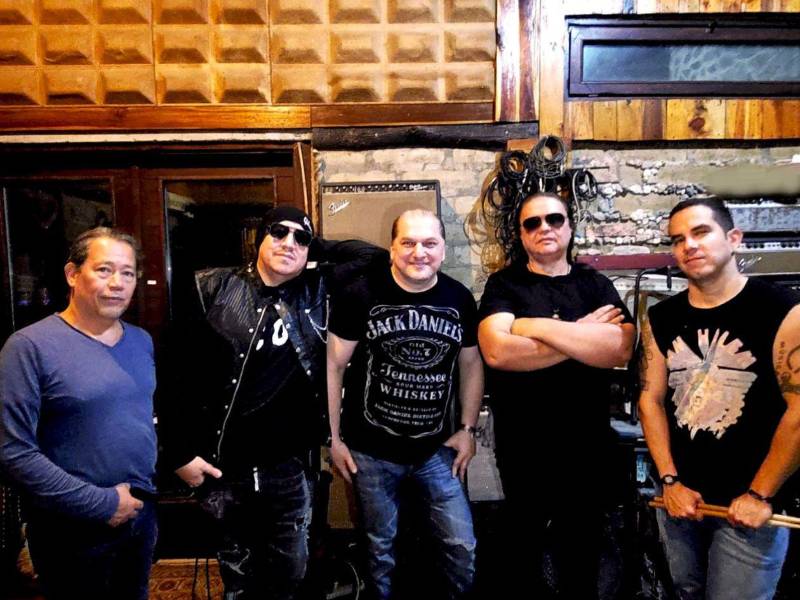 Fotografía de archivo de la banda hondureña de rock Khaoticos.