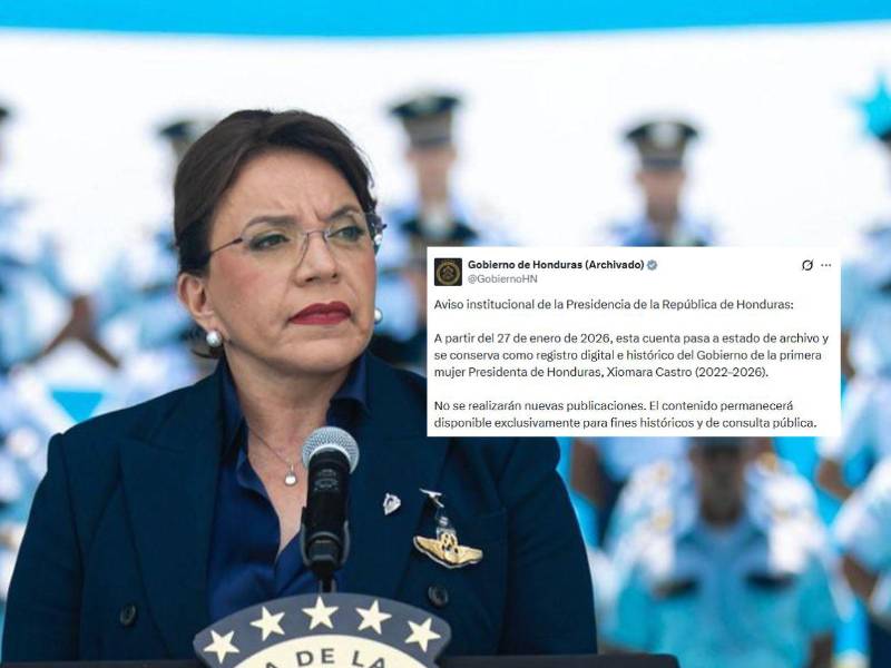 Xiomara Castro, presidenta de Honduras.