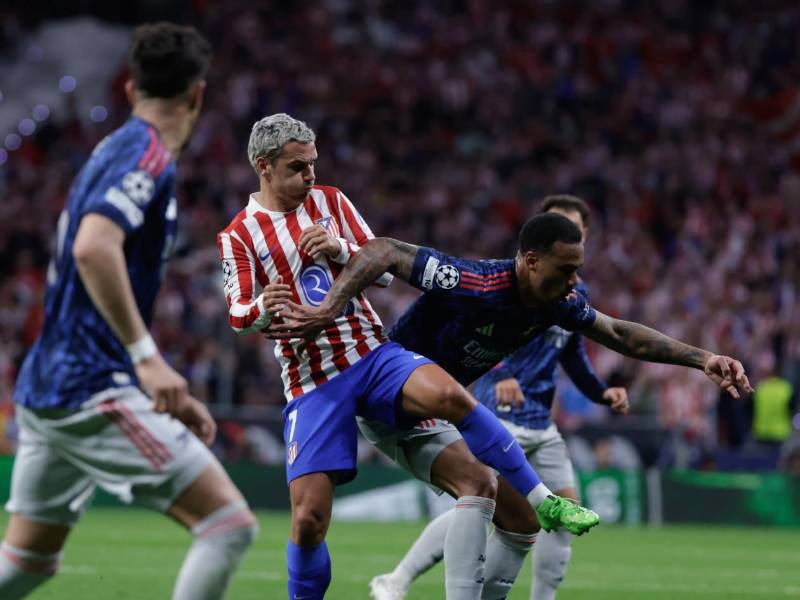 El duelo de ida entre Arsenal y Atlético finalizó empatado 1-1.