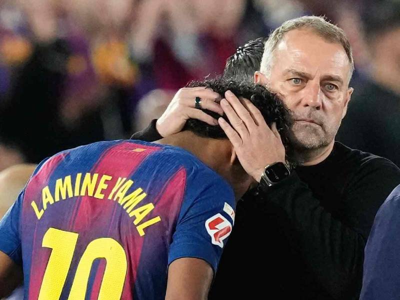 El Barcelona pierde por lesión a Lamine Yamal tras su gol ante el Celta de Vigo.