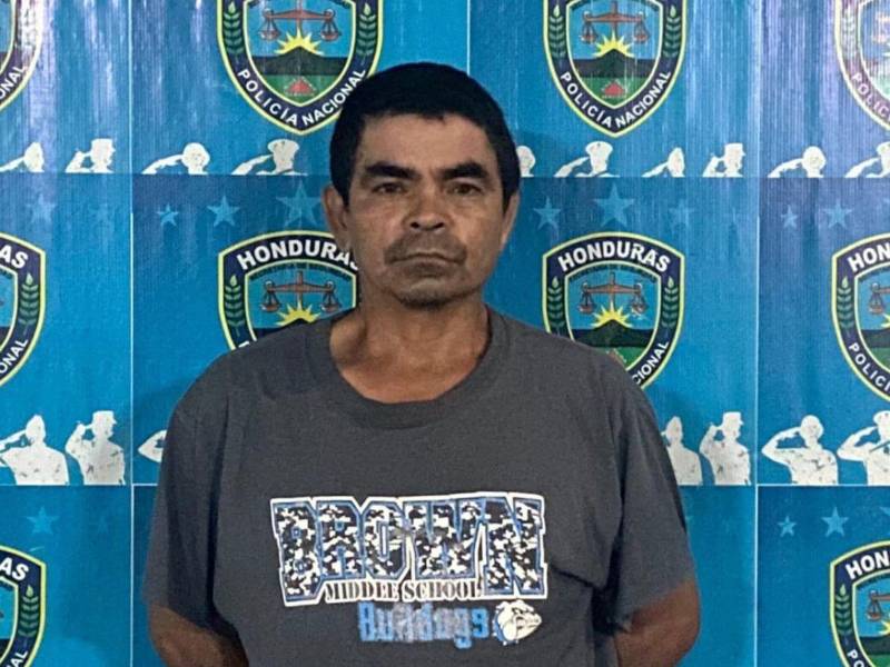 Momentos de la captura de Henry Enrrique Madrid Portillo.