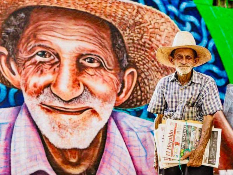 Fotografía en vida de Don Eduardo Padilla, conocido popularmente como “Don Lalito” en La Paz.