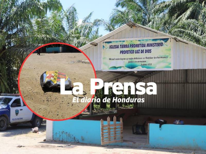 La masacre registrada la mañana de este jueves en el sector de Rigores, municipio de Trujillo, departamento de Colón, ocurrió dentro de las instalaciones de la iglesia “Tierra Prometida”, ubicada en la finca Paso Aguán, autoridades investigan el caso.