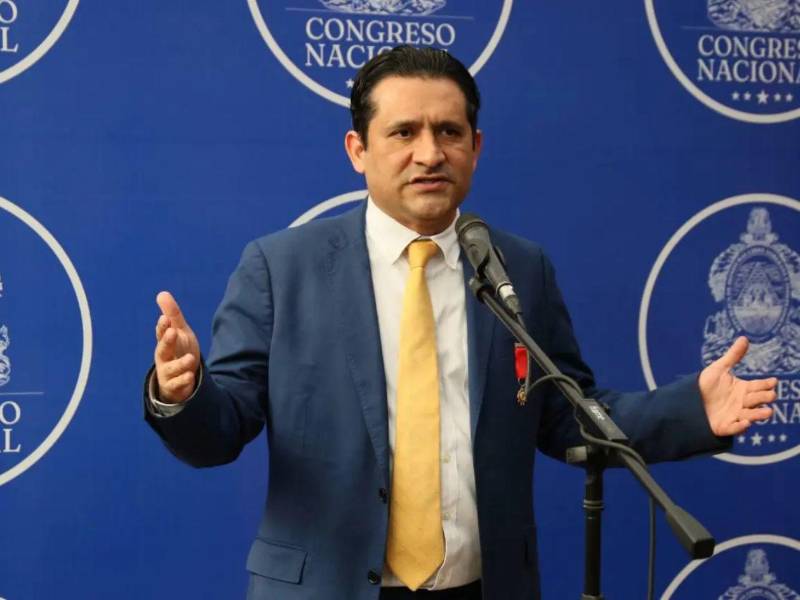 Mario Morazán, magistrado suspendido del Tribunal de Justicia Electoral (TJE).