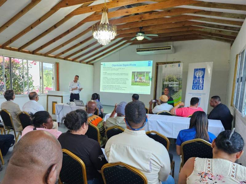 La presentación del proyecto se llevó a cabo en Trujillo, Colón.