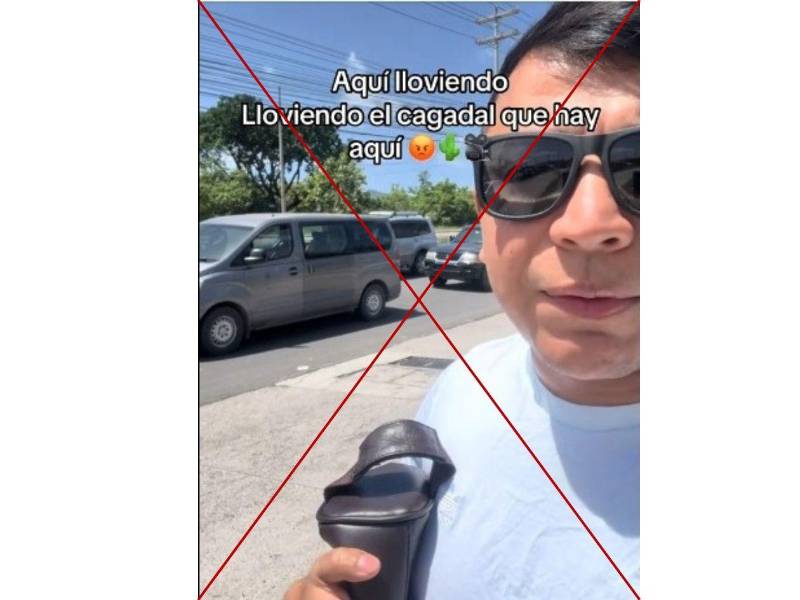 Captura de pantalla de una publicación de TikTok hecha el 22 de julio de 2025.