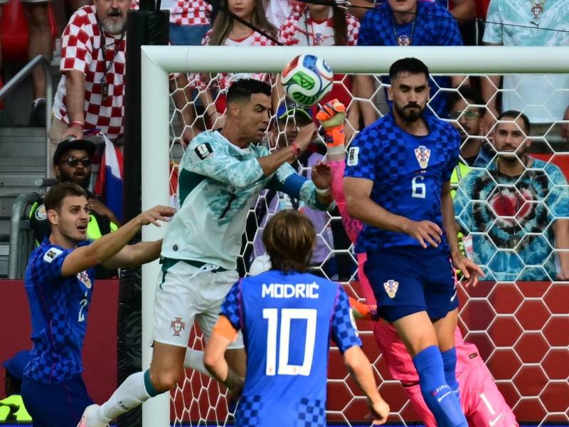 Cristiano Ronaldo no ha estado fino de cara al arco en el Portugal vs Croacia.
