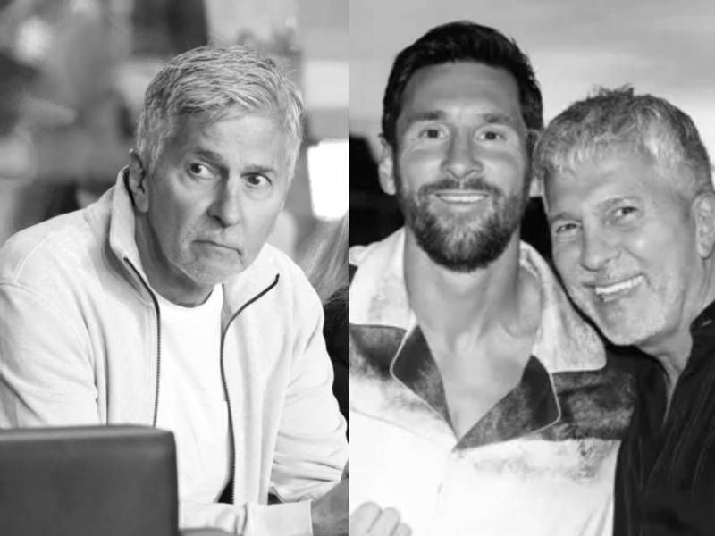 <b>Jorge Messi, padre de Lionel, jugador argentino.</b>
