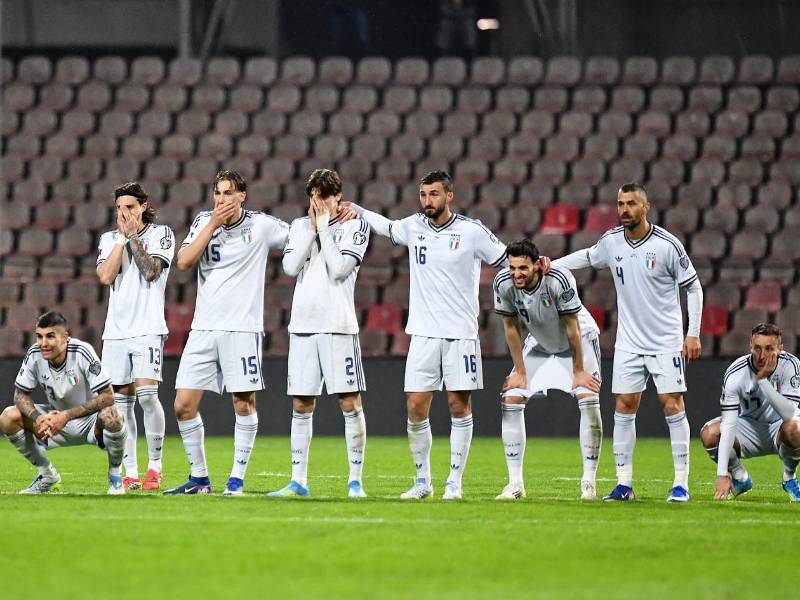 La Selección de Italia sumó su tercera eliminación mundialista consecutiva.