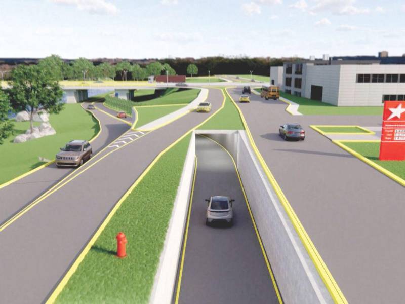 Así será el túnel de Río Blanco, una obra de L33.4 millones con la que la Municipalidad de San Pedro Sula busca mejorar la movilidad y reducir el congestionamiento vehicular en este importante corredor vial.
