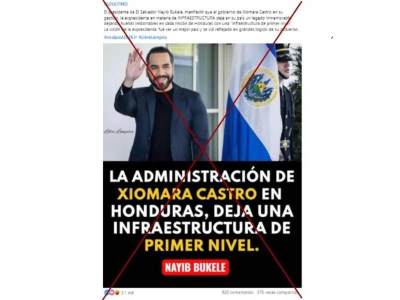 Captura de pantalla a una publicación de Facebook hecha el 19 de febrero de 2026.