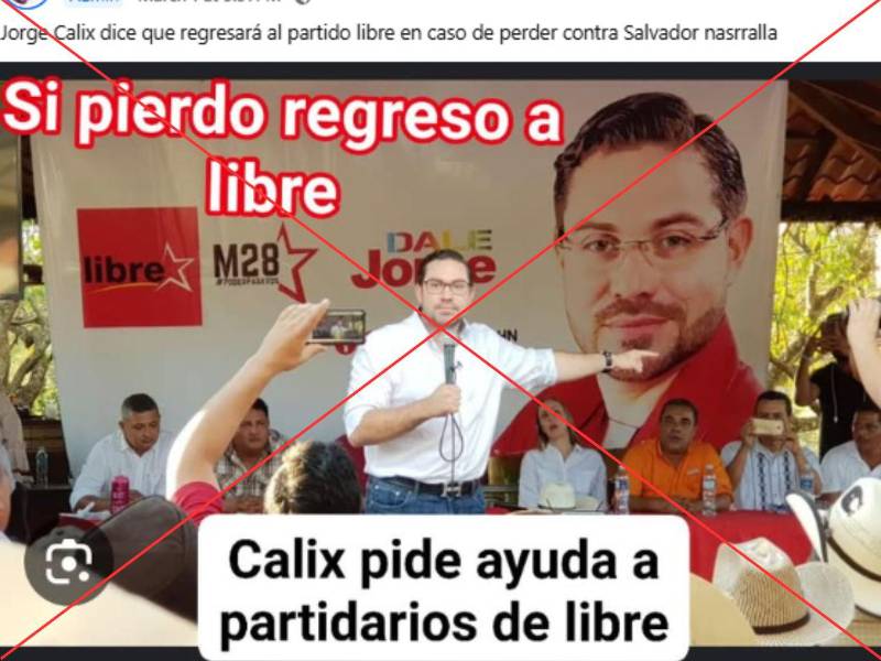 Captura de pantalla a una publicación de Facebook hecha el 6 de marzo de 2025.