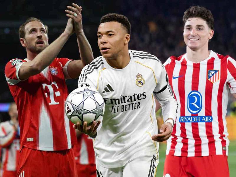 Movimientos en la tabla de goleadores de la Champions League tras finalizar con los juegos de ida de los cuartos de fina