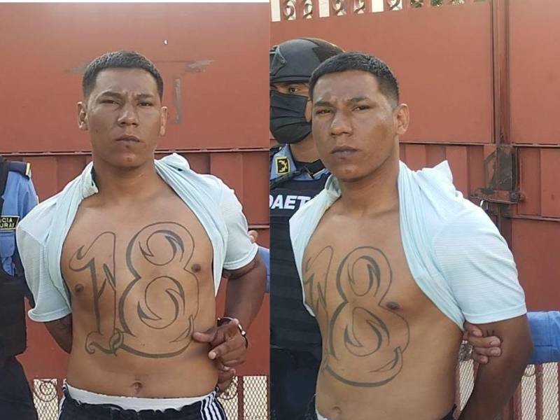 Ayer, jueves, fue capturado por agentes de la División Anti Extorsión y Asociaciones Terroristas (Daet) un presunto integrante de la Pandilla 18, quien, según las investigaciones, habría asumido recientemente un rol de liderazgo en el sector de Ciudad España, en el Distrito Central.