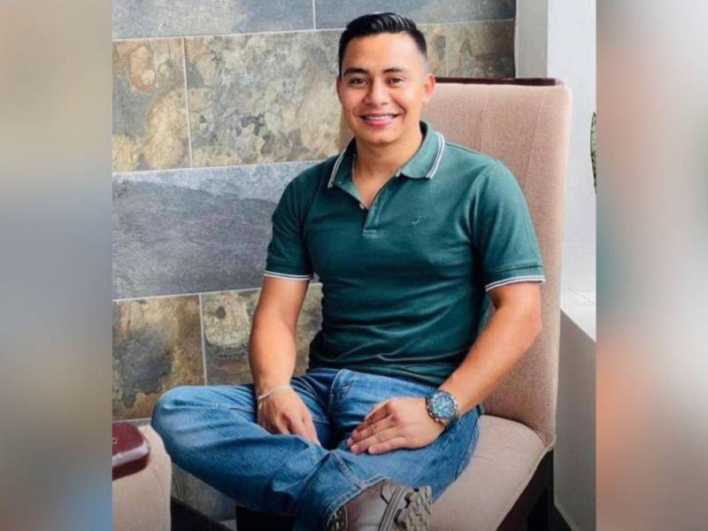 Fotografía en vida de Henry Villeda, de 25 años de edad.