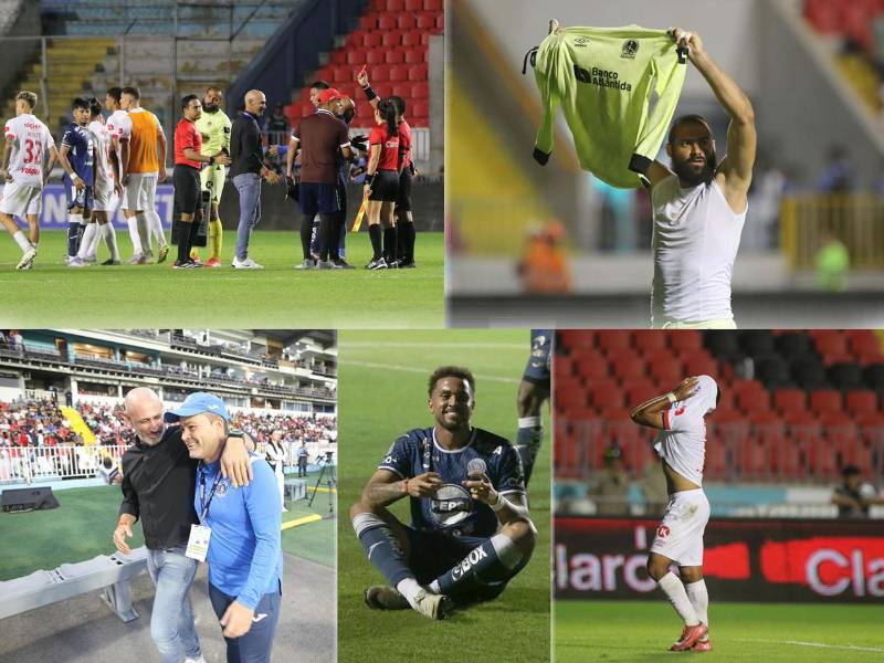 Las imágenes de la victoria del Motagua 0-1 contra el Olimpia en el Clásico capitalino que cerró la jornada 7 del Torneo Clausura 2026 de la Liga Nacional de Honduras.