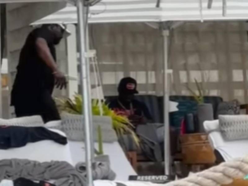 Floyd Mayweather Jr. fue captado en Roatán.