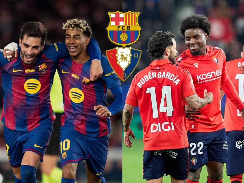El Barcelona se mide al Osasuna en el Camp Nou por la jornada 16 de la Liga Española.