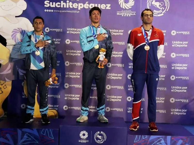 Gabriel Martínez, el único hondureño en ganar tres oros en los Juegos Centroamericanos 2025