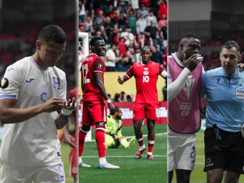 Honduras fue humillada: Tristeza, euforia de Canadá y fea acción de Edrick