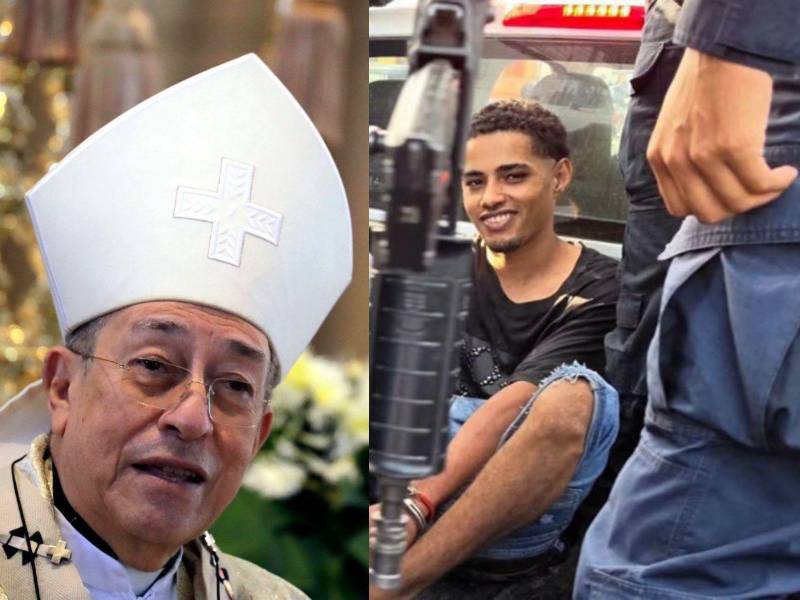 La Policía Nacional capturó el jueves, 13 de agosto, a <b>Jesús Daniel Tróchez, de 20 años, conocido con el alias de “El Diablo”</b>, señalado como uno de los presuntos responsables del asesinato de <b>Roberto Chavarría Moreno</b>, ocurrido durante un asalto en un supermercado de Olanchito, Yoro. Este domingo, Óscar Andrés Rodríguez, cardenal hondureño, se refirió durante su homilía al caso del joven detenido por la sospecha de ese y otros delitos.