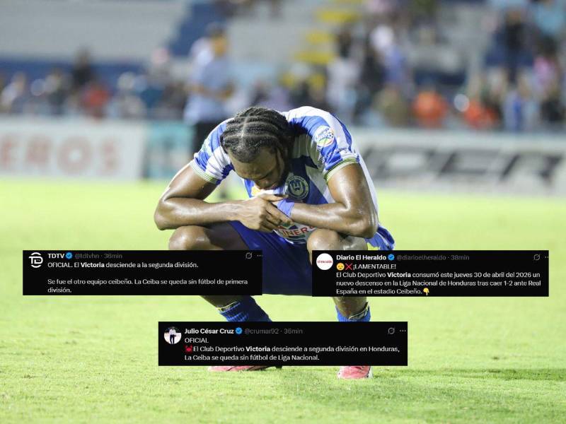 El descenso del CD Victoria sacudió al fútbol hondureño y la prensa no tardó en reaccionar con titulares contundentes tras la caída de la Jaiba Brava.