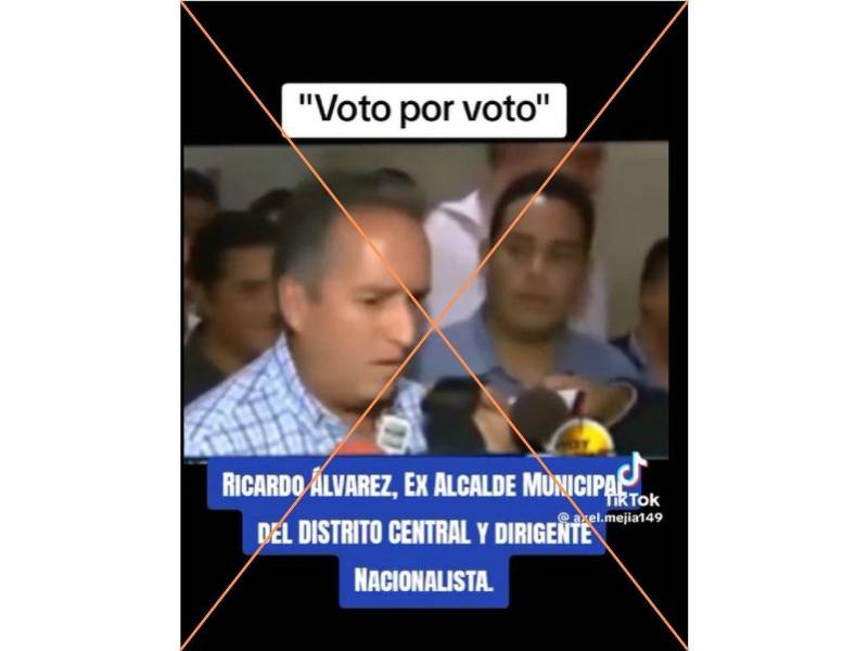 Captura de pantalla a una publicación de TikTok hecha el 15 de enero de 2026.i