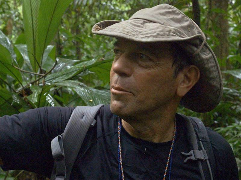 Steve Elkins (en foto de National Geographic) descubrió Ciudad Blanca (también conocida como Ciudad del Dios Mono o Lost City of the Monkey God) en 2012.