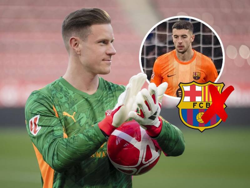 Marc-André ter Stegen defenderá la portería del Girona en calidad de cedido por el Barcelona, que prefirió a Joan García por delante del alemán.