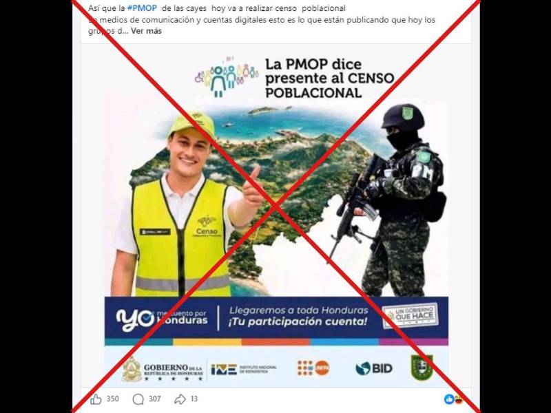 Captura de pantalla a una publicación de Facebook hecha el 18 de agosto de 2026.