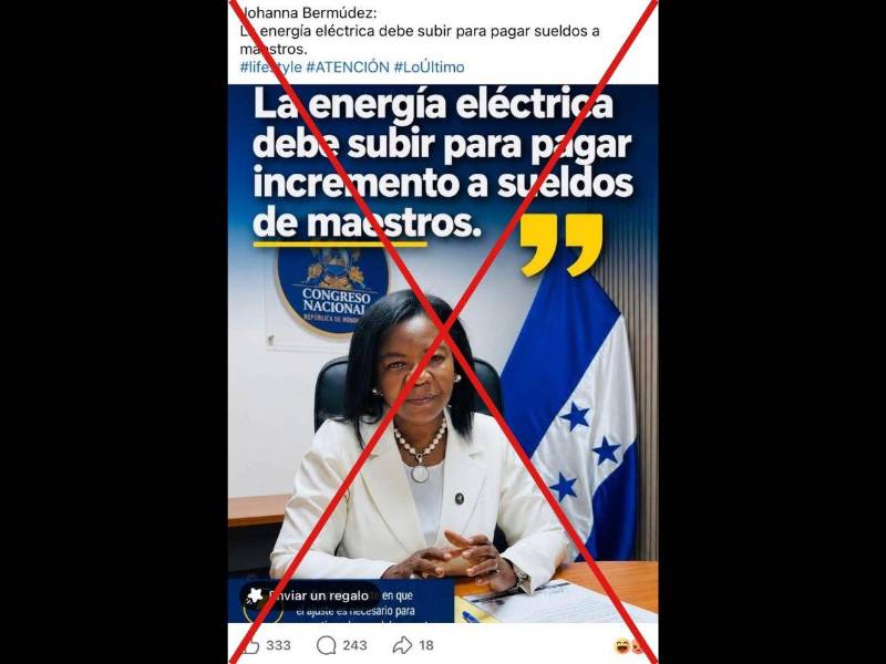 Captura de pantalla a una publicación de Facebook hecha el 10 de junio de 2026.