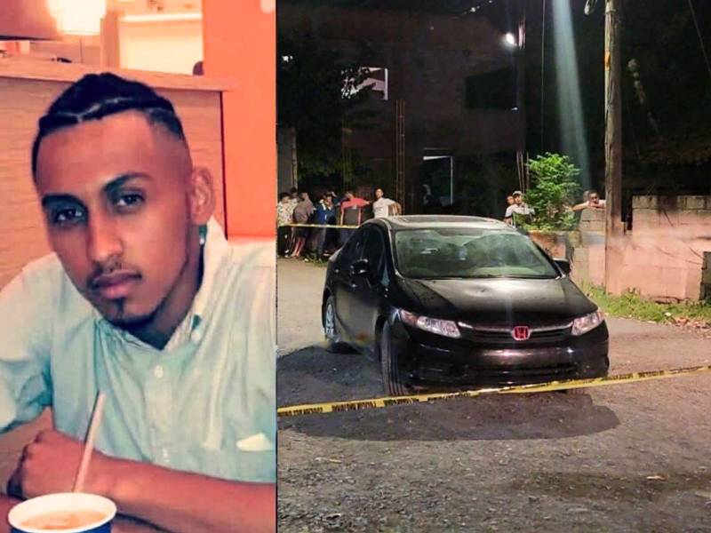 En un turismo negro fue ultimado el joven hondureño anoche en Río Hondo, cerca de la capital.
