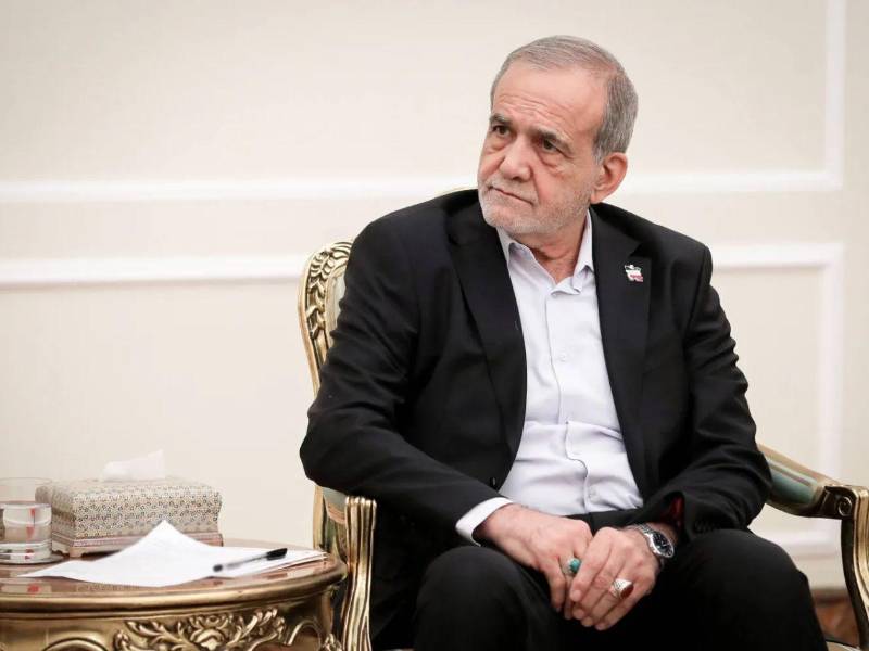 El presidente de Irán, Masud Pezeshkian
