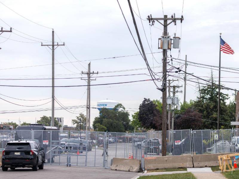 Hay hondureños detenidos desde hace cinco o seis meses en centros migratorios y la mayoría no ha recibido asistencia consular. Fotografía de archivo del centro de detención del ICE en Broadview, Chicago.