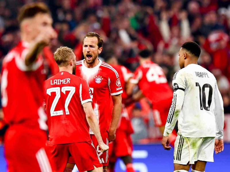El Bayern Múnich venció al Real Madrid en los dos partidos y avanza a las semifinales de la Champions.