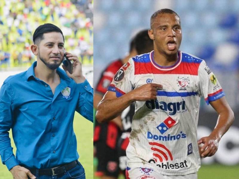 Manfredo Maradiaga, agente hondureño que trajo a Gustavo Moura Souza al Real España.