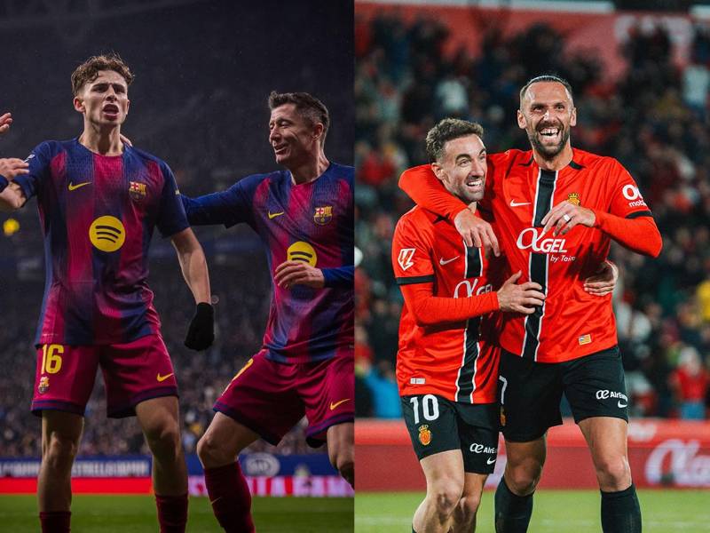 Barcelona se enfrenta con el Mallorca en la jornada 23 de la Liga Española.