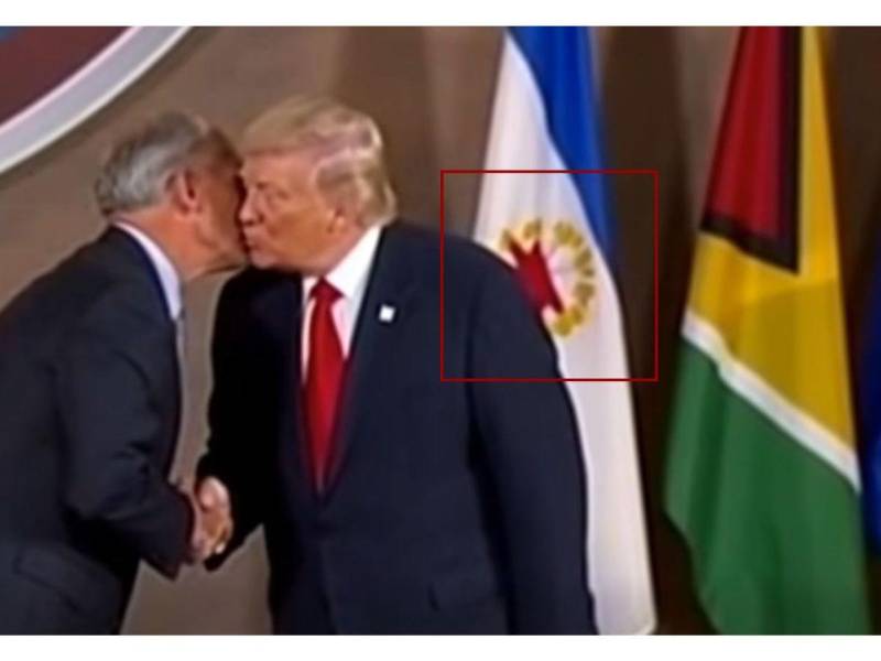 Inconsistencias detectadas por LA PRENSA Verifica durante un análisis visual.