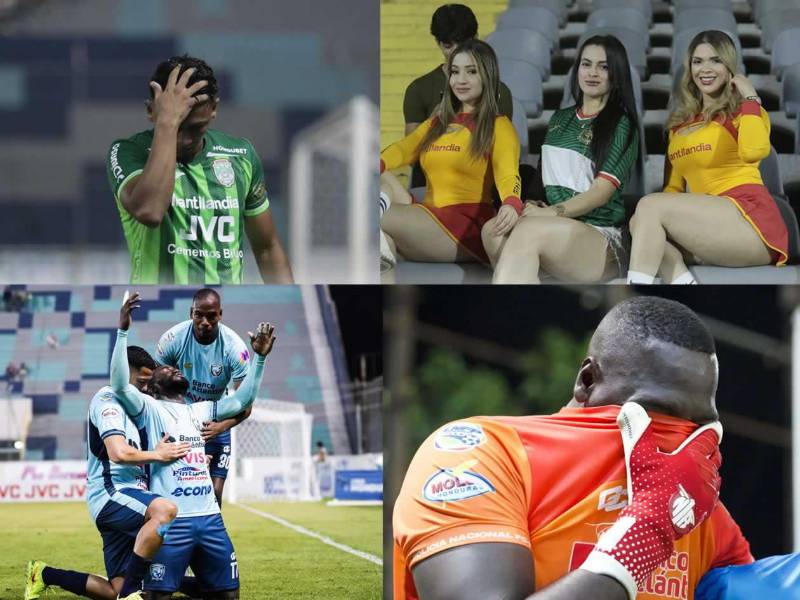 Las imágenes de las sorpresiva victoria del Génesis PN (1-2) contra Marathón en el cierre de la octava jornada del Torneo Clausura 2026 de la Liga Nacional de Honduras.