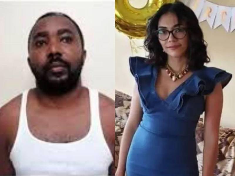 El marino Dane Assad Johnson Chamorro y la doctora Alma Aydeé Ferrera.