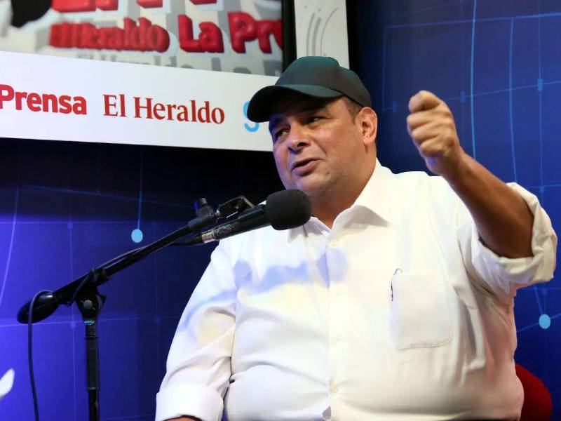 Jorge Aldana, alcalde de Tegucigalpa.