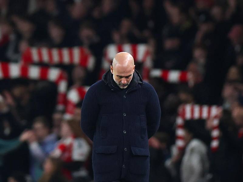 Pep Guardiola intentará levantar cabeza y lavar la imagen del Manchester City la próxima temporada.