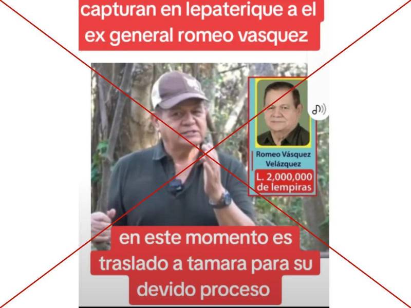 Captura de pantalla a una publicacion de TikTok hecha el 15 de abril de 2025.