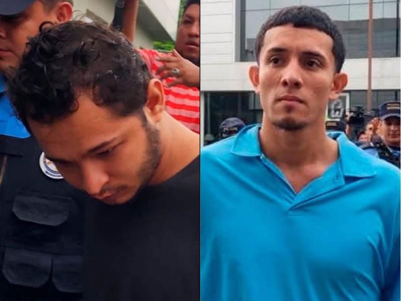 William Alexander García, alias El Chaparro y Abraham Cálix Mendoza, alias Pollo, están presos por el asesinato del ingeniero Edwar Suamy Reyes Rodríguez.