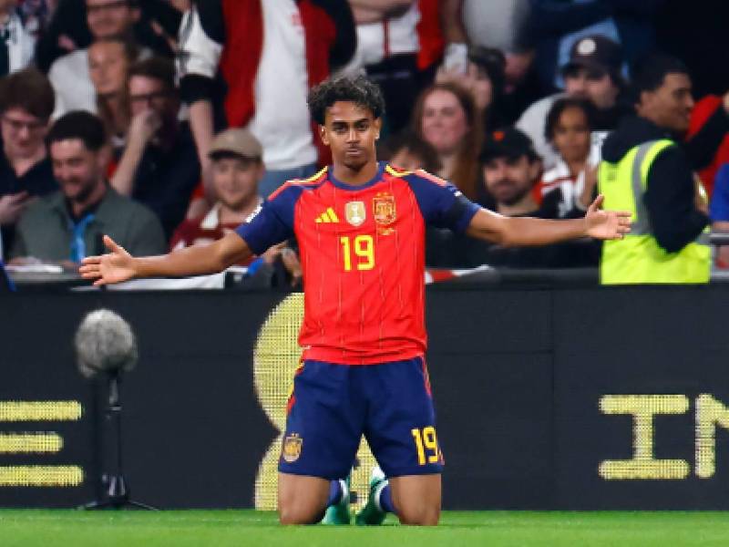 Lamine Yamal continúa demostrando su gran momento con la Selección de España.