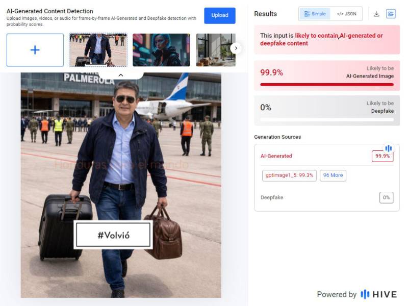 Imagen: Hive Moderation