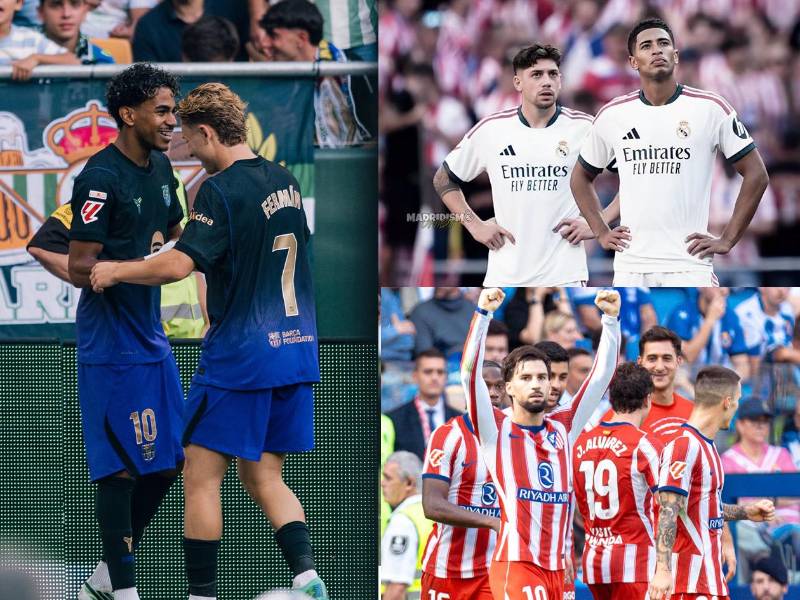 La tabla de posiciones de la Liga Española tras la goleada del Barcelona contra el Betis, a una semana el Clásico.