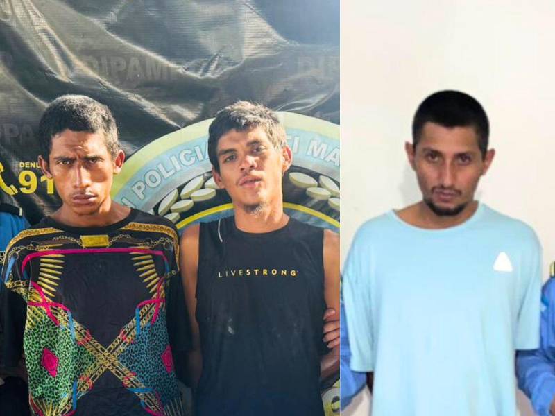 Fueron detenidos en dos operaciones de autoridades en la zona atlántica.