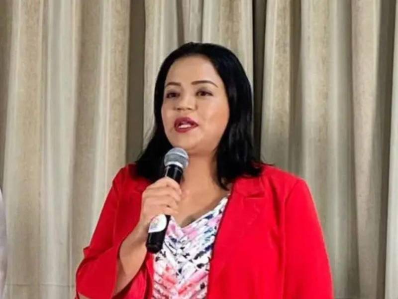 Olivia Zúñiga Cáceres, hija de la líder indígena y ambientalista hondureña Bertha Isabel Cáceres Flores.